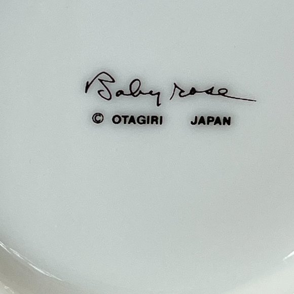 Otagiri "Baby Rose" Porcelain Vintage Mug Gold Rim Pink Flowers Made in Japan - Picture 7 of 9